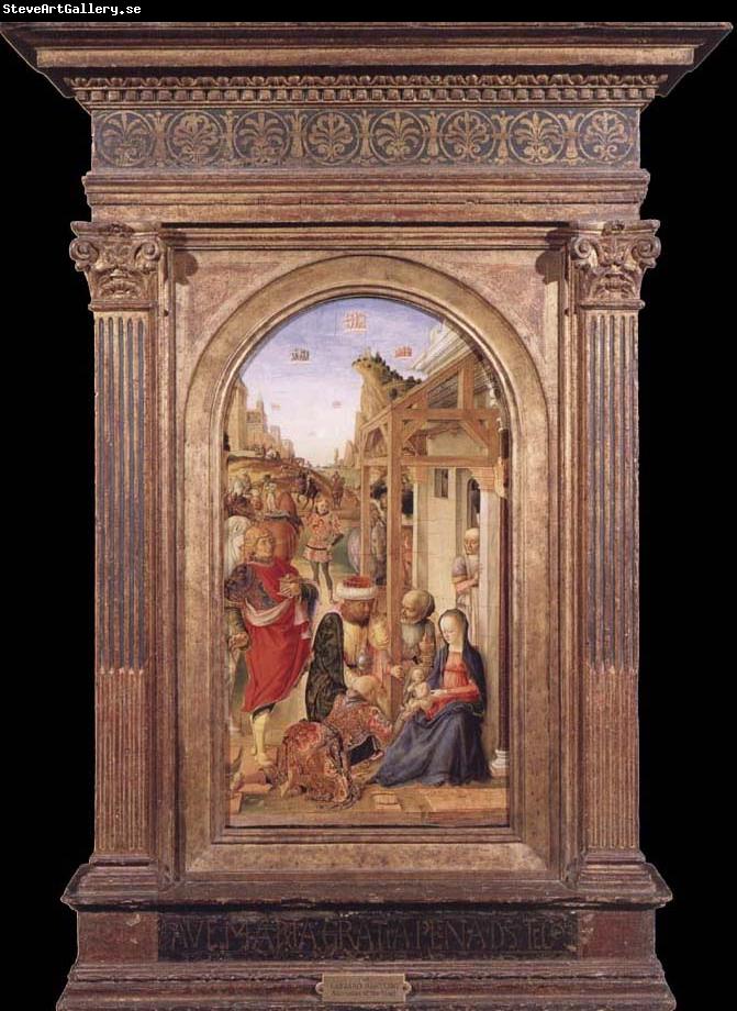 BASTIANI, Lazzaro Adoration of the Magi